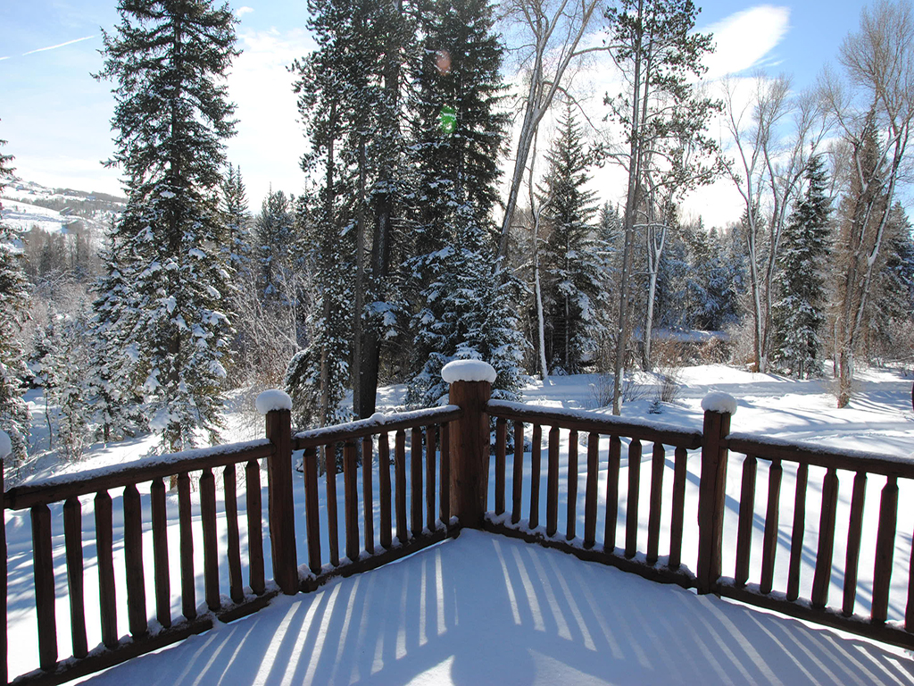 river porch winter